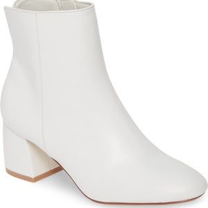 White Ankle Boots